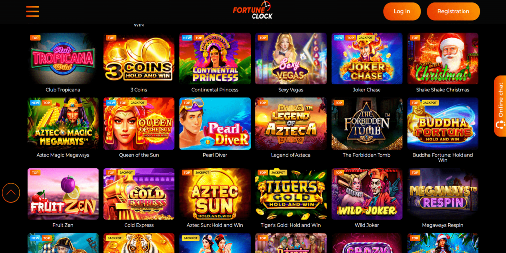 Fortune Clock Online Casino Review