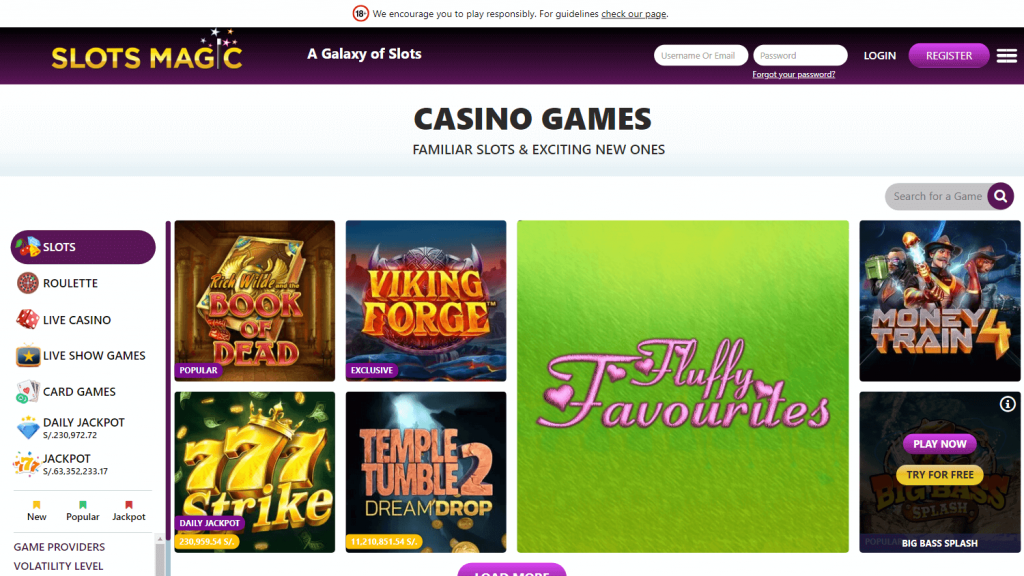 Slots Magic Casino Review